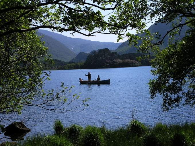 Angler in Irland