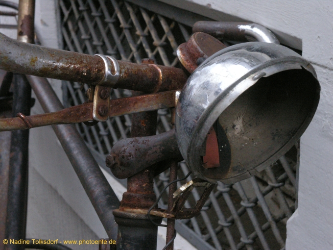 rostiges Fahrrad